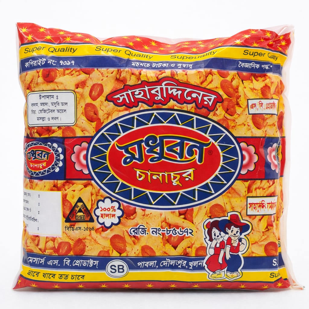 মধুবন চানাচুর (মিনিমাম ৪ প্যাকেট)